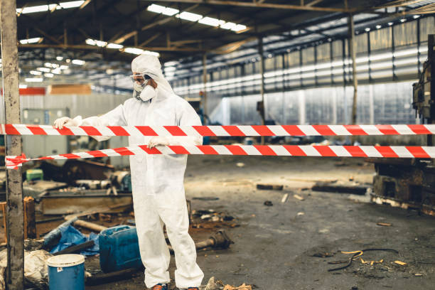 Professional Biohazard technician working in Kent City, MI